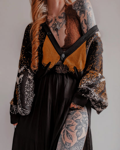 Death's Head Moth Cardigan