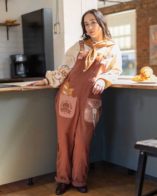 (Pre-Order) Baker's Overalls (100% Cotton)