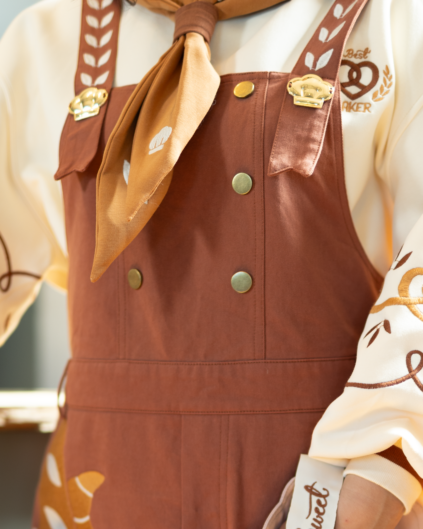 (Pre-Order) Baker's Overalls (100% Cotton) (Estimated Shipping Nov 25th)