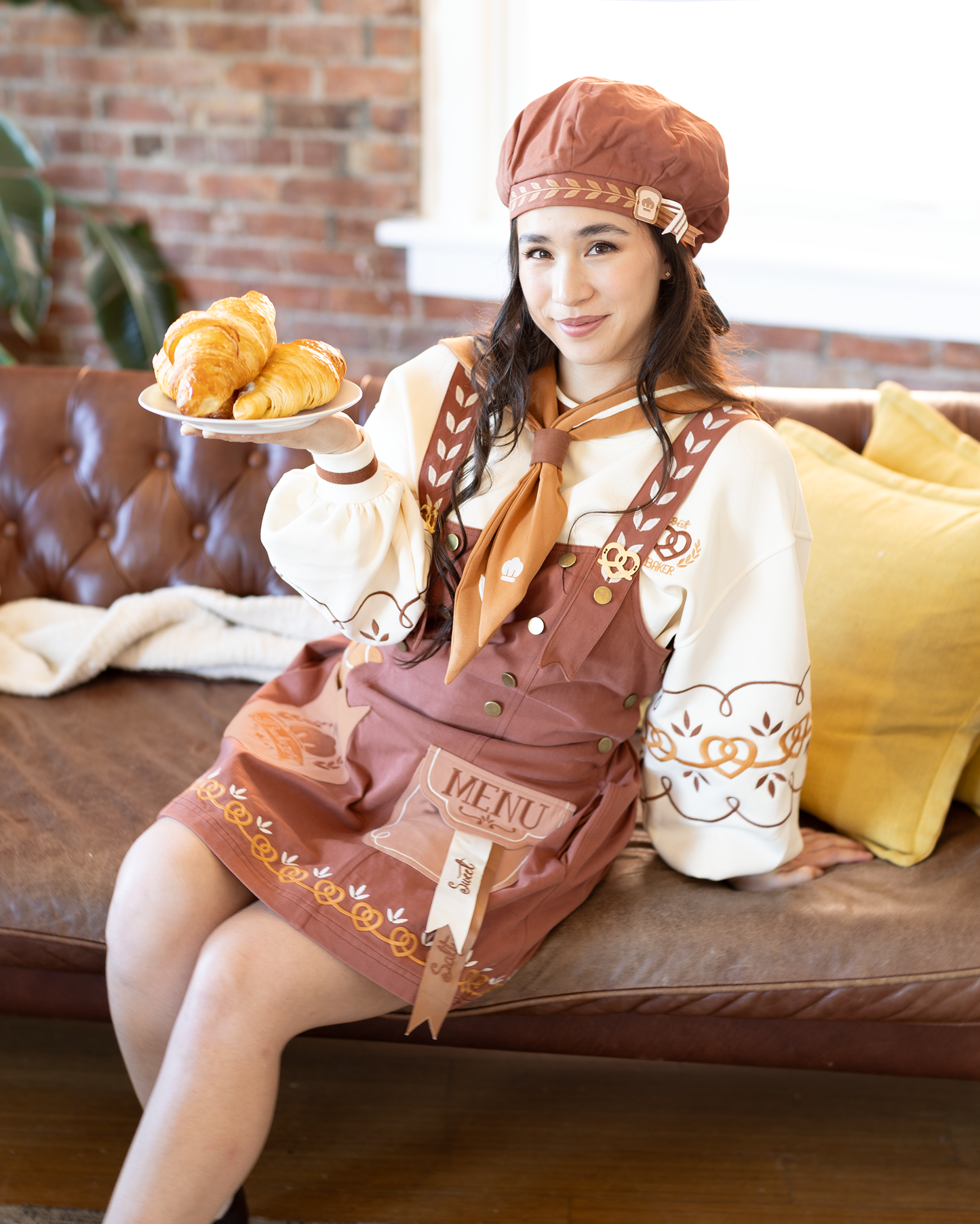 (Pre-Order) Baker's Overalls Dress (100% Cotton)