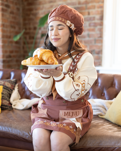 (Pre-Order) Baker's Overalls Dress (100% Cotton)