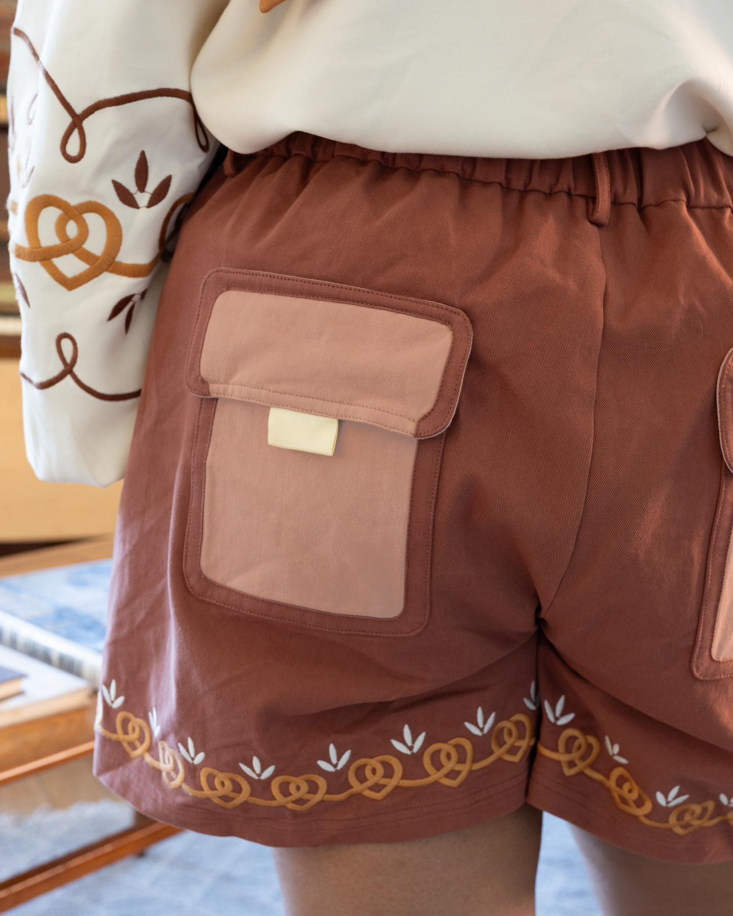 (Pre-Order) Whole Wheat Shorts (100% Cotton)
