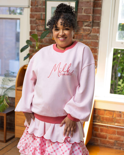 (LIMITED Pre-Order) Strawberry Milk Sweater