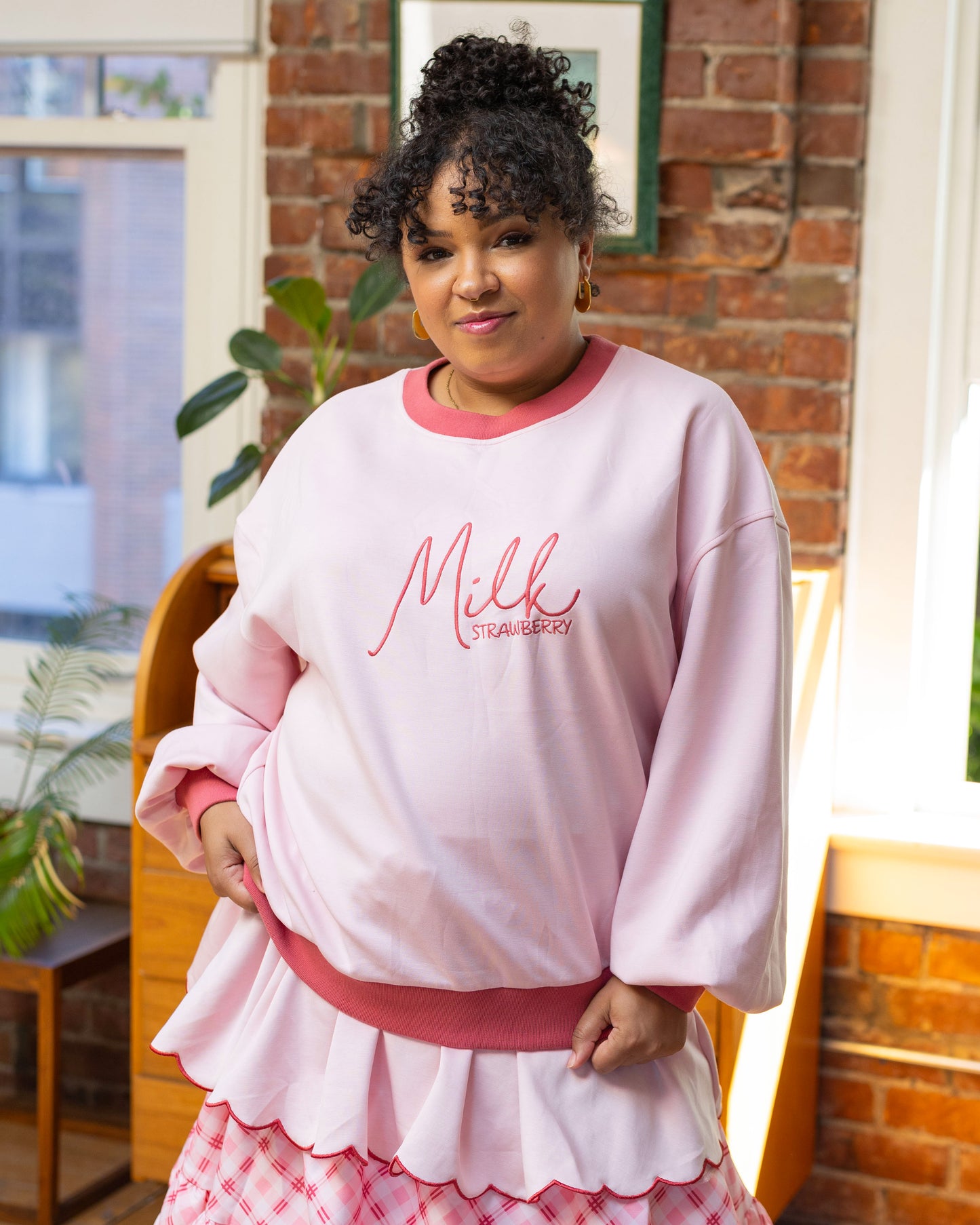 (LIMITED Pre-Order) Strawberry Milk Sweater