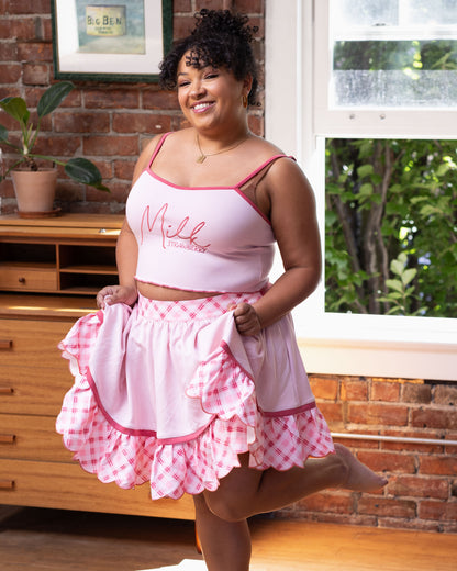 (LIMITED Pre-Order) Strawberry Milk Skirt