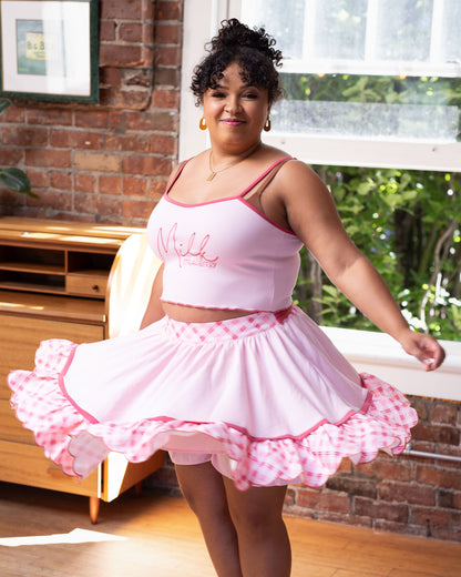 (LIMITED Pre-Order) Strawberry Milk Skirt