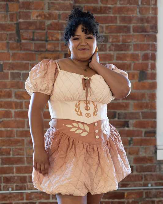 (Pre-Order) Melon Pan Skirt w/ Shorts