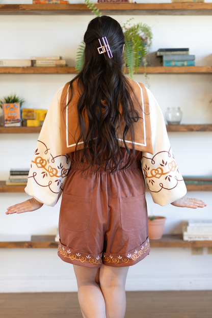 (Pre-Order) Baker's Overall Shorts (100% Cotton) (Estimated Shipping Nov 25th)