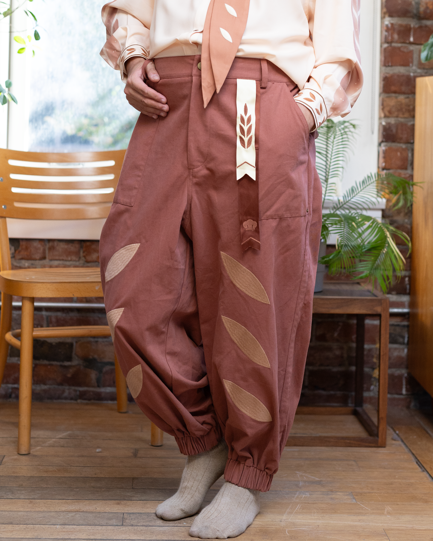 (Pre-Order) Whole Wheat Baguette Pants (100% Cotton)