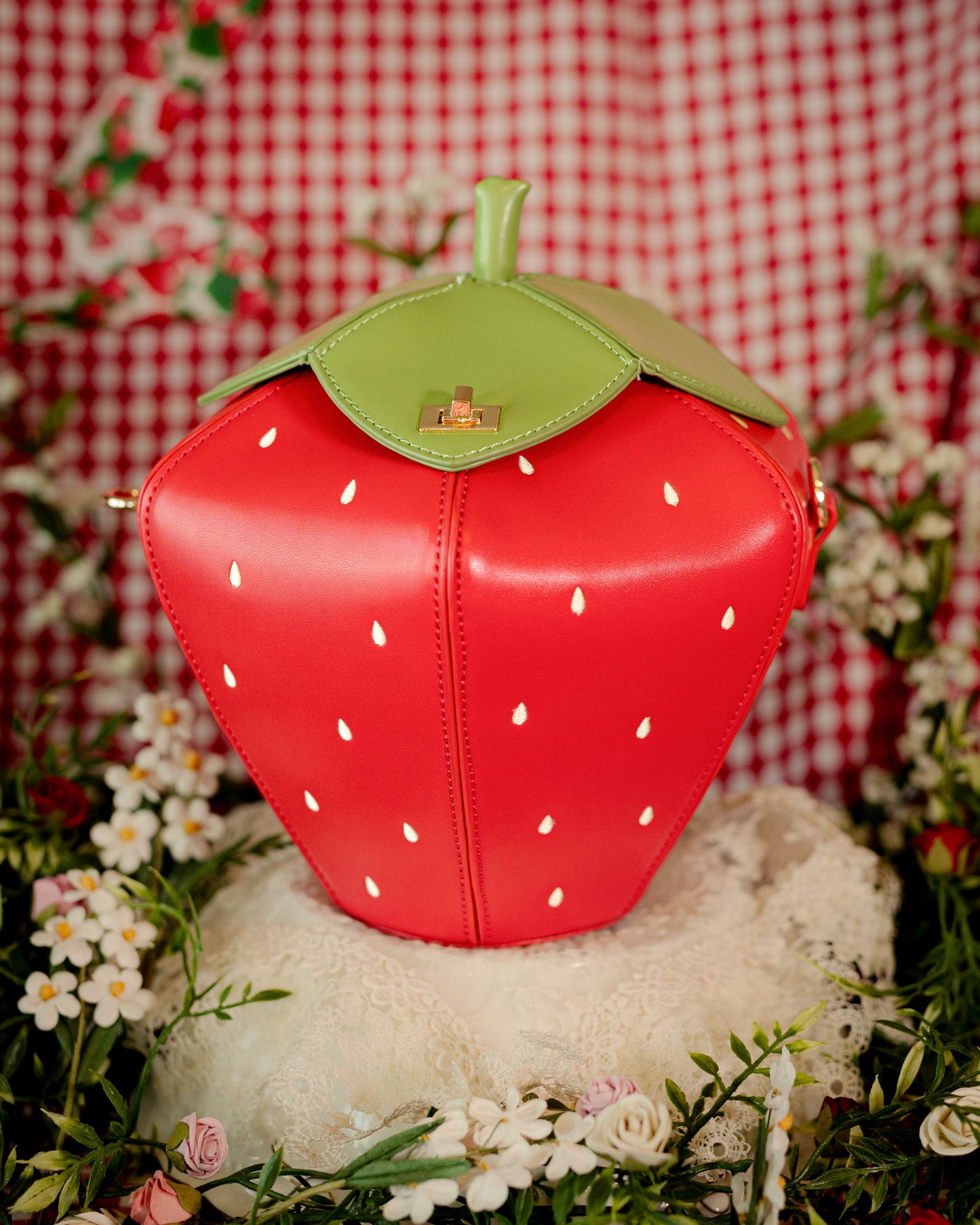 Strawberry Bag by Nina Fresa (Pre-Order) (Coming August 5th)