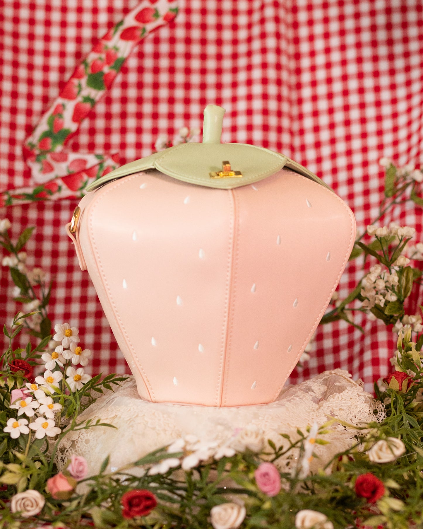 Strawberry Bag by Nina Fresa (Pre-Order) (Coming August 5th)