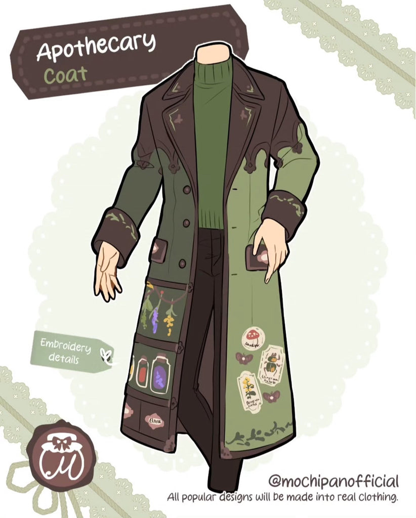 Apothecary Coat (Pre-Order)(ESD: Mid-Spring 2027)(Coming Soon)