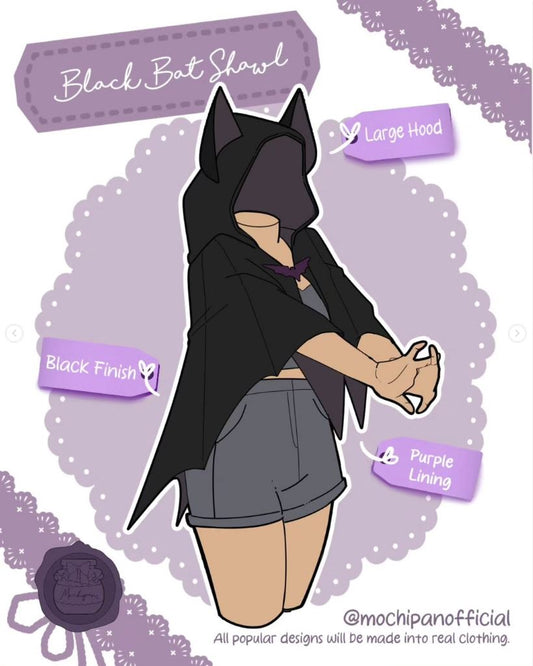 (Interest Check) Bat Shawl