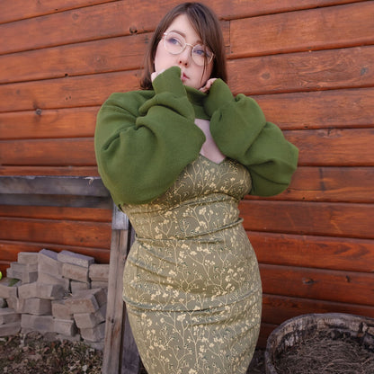 Cottage Bodycon (Green) - Mochipan