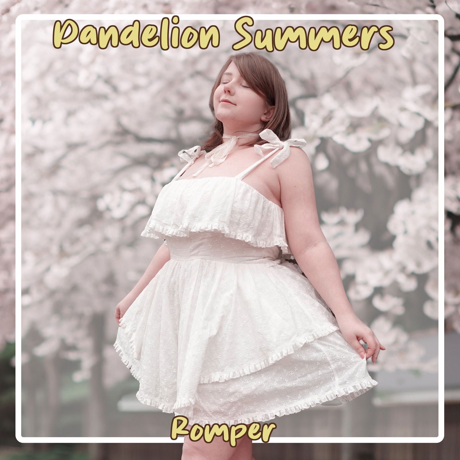 Dandelion Summers Cotton Romper - Mochipan