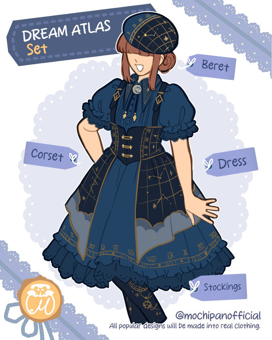 (Interest Check) Dream Atlas Dress Set