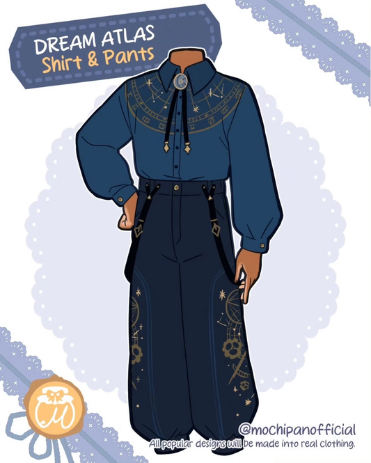 (Interest Check) Dream Atlas Masculine Shirt & Pants