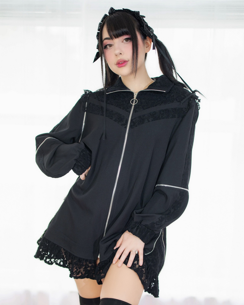 Death's Head Moth Cardigan - Gothic Bold - Mochipan Death's Head Moth Cardigan - Gothic Bold - Mochipan