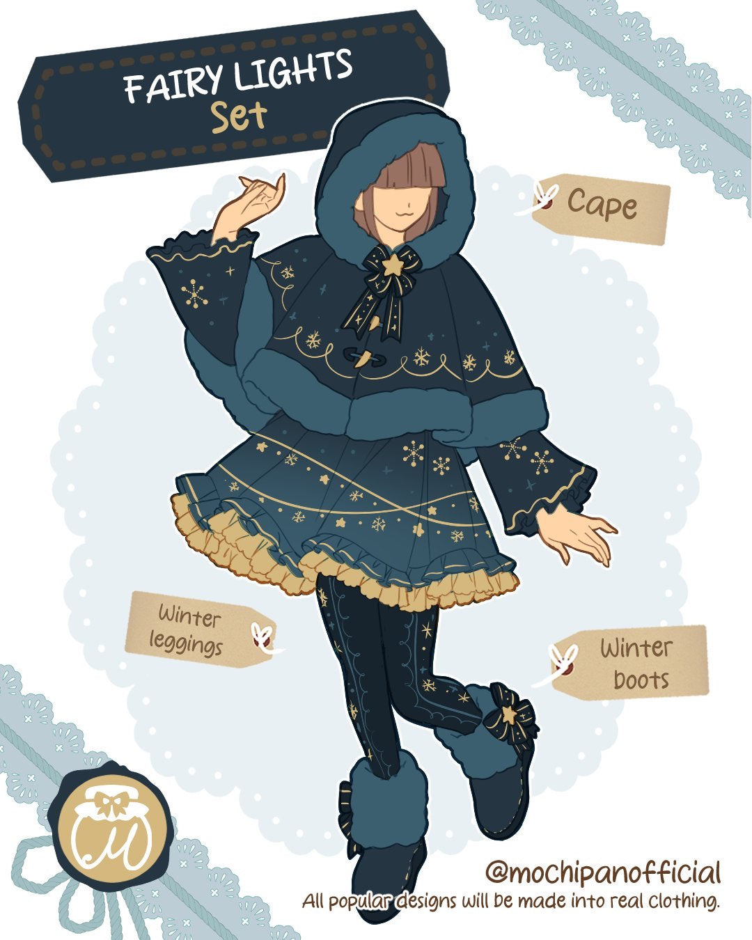 (Interest Check) Fairy Lights Winter Set – Mochipan