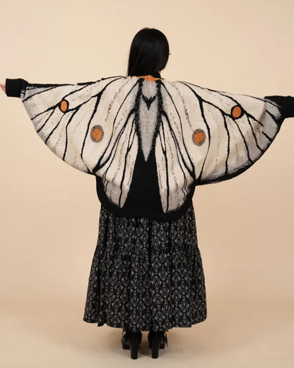 (Pre-Order) Ghostly Silk Moth Cardigan