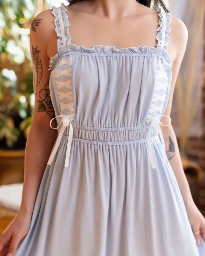 (Pre-Order CLOSED) Goddess Nightgown in Blue