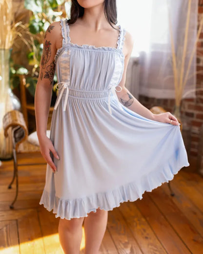 (Pre-Order CLOSED) Goddess Nightgown in Blue