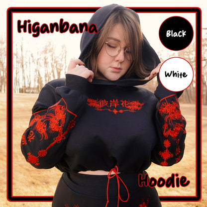 Higanbana (Spider Lily) Hoodie - Mochipan