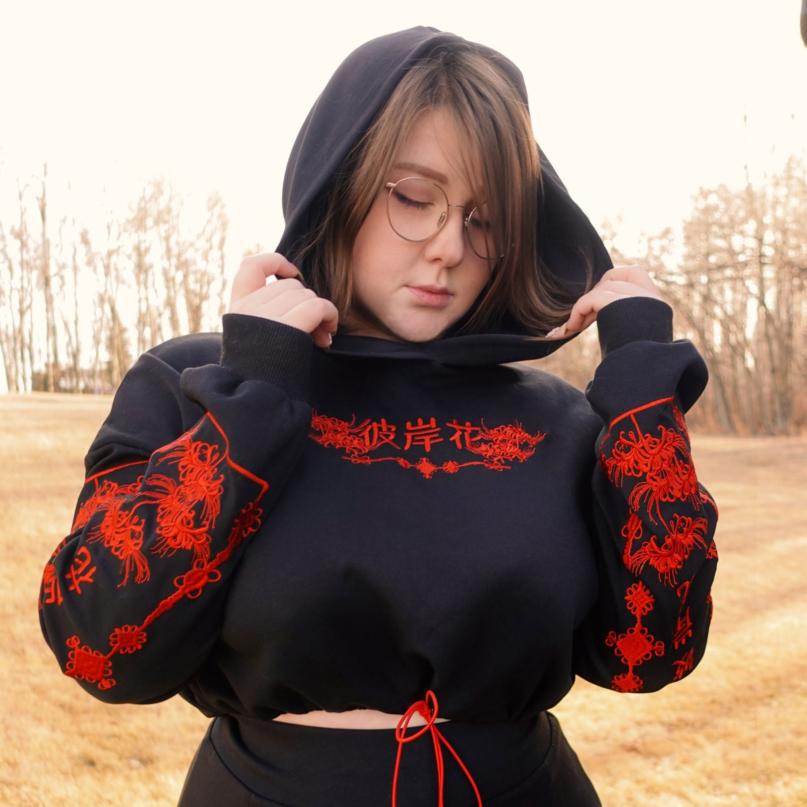 Higanbana (Spider Lily) Hoodie - Mochipan