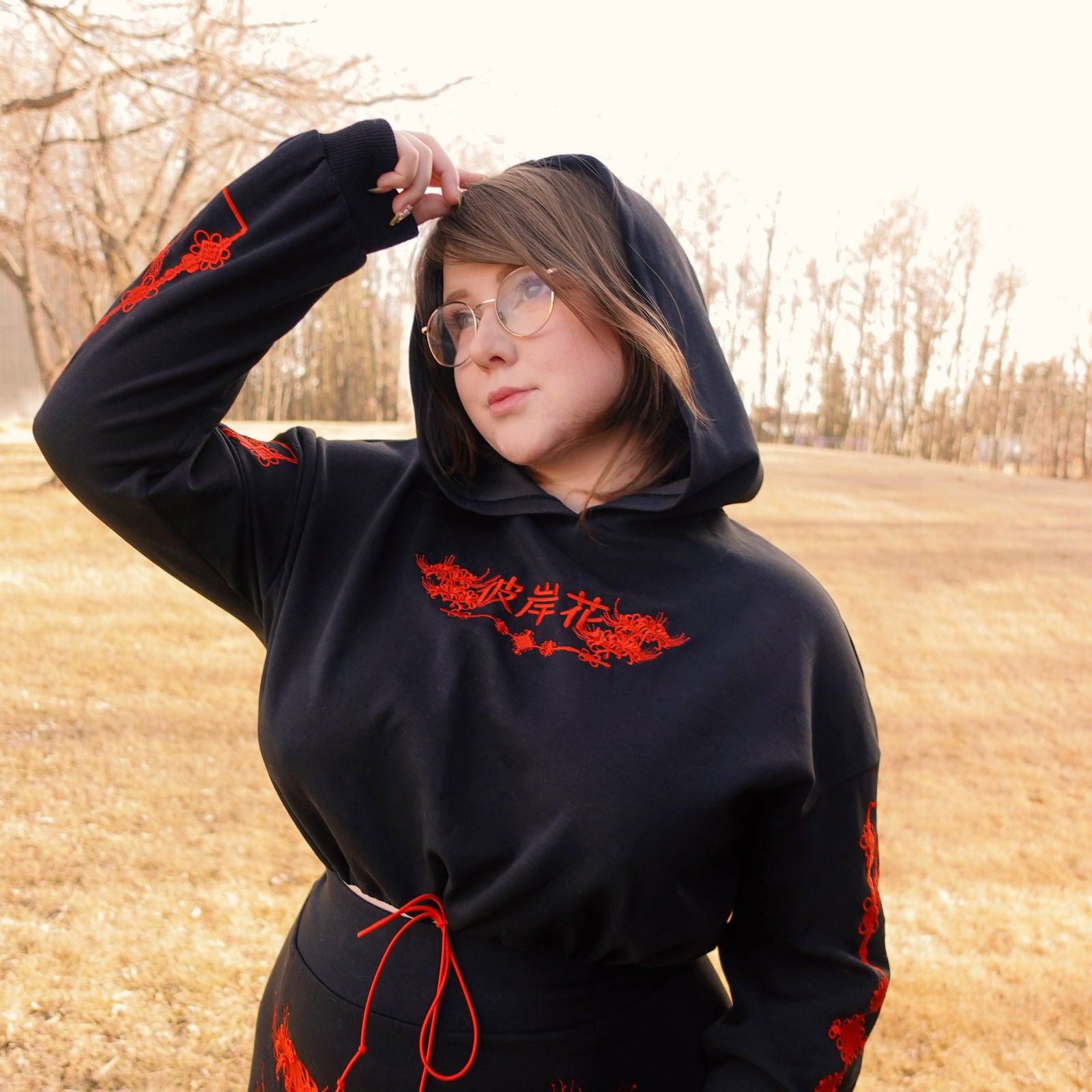 Higanbana (Spider Lily) Hoodie - Mochipan