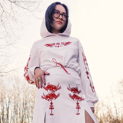 Higanbana (Spider Lily) Hoodie - Mochipan