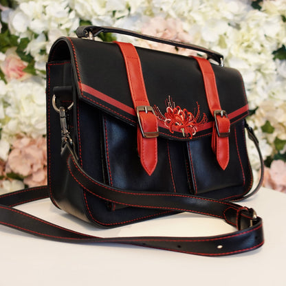 Higanbana (Spider Lily) Messenger Bag - Mochipan