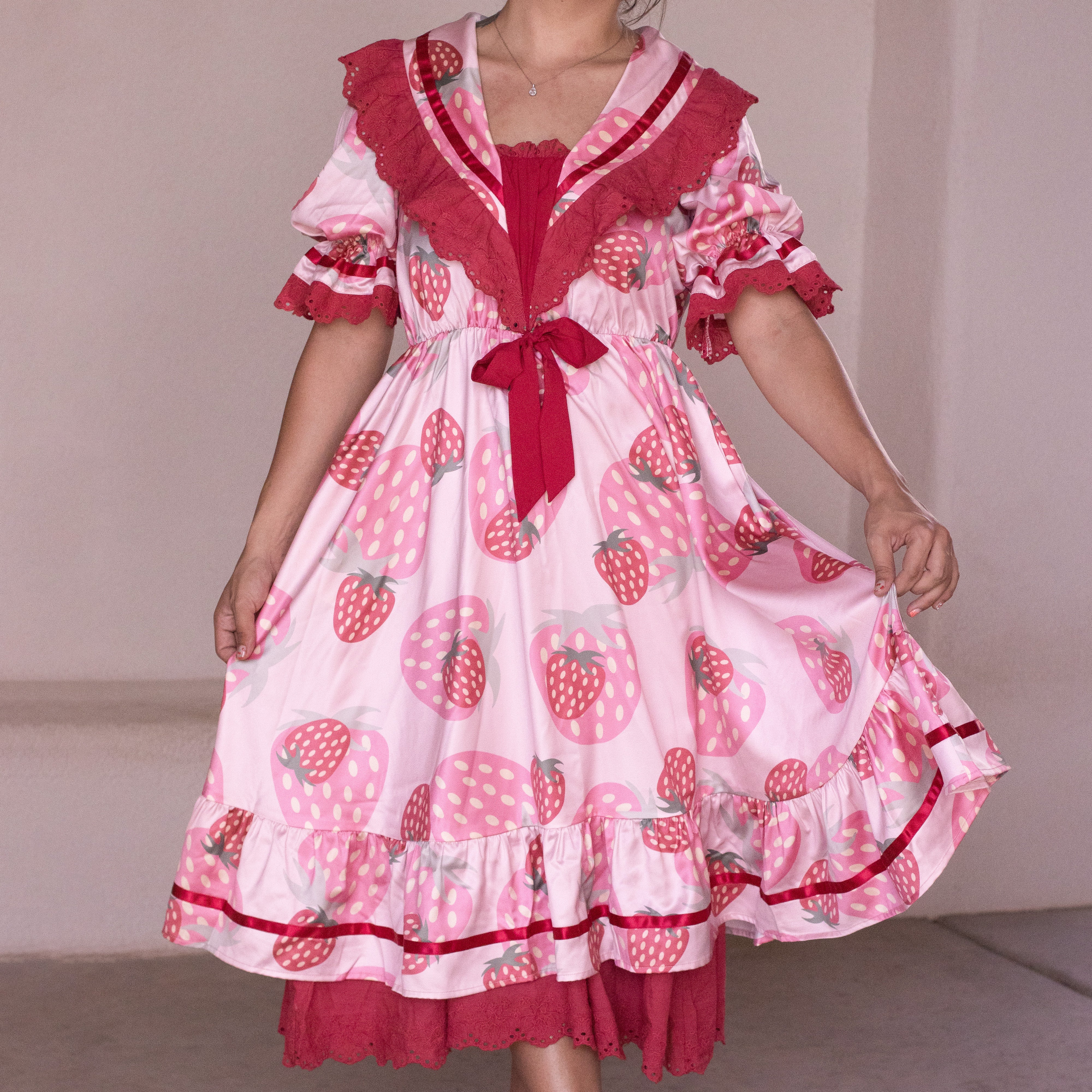 (Pre-Order) Strawberry Cottage Dress (Limited Release)