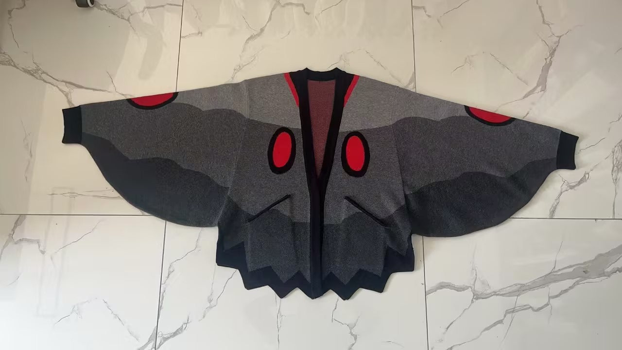 (Pre-Order) Mothman Cardigan (In Production - Ships MARCH 2025)