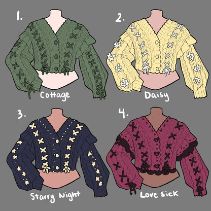 (Interest Check) Alt Cardigans - Mochipan