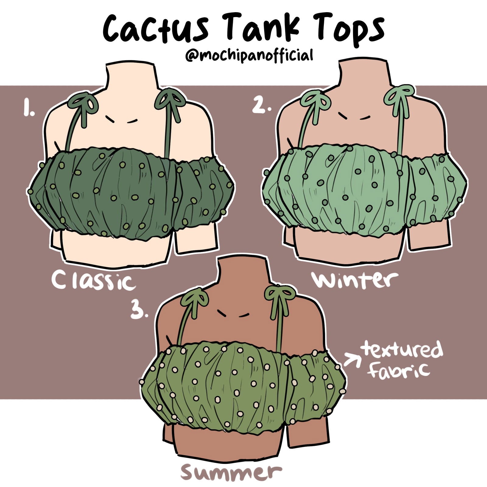 (Interest Check) Cactus Shirts - Mochipan