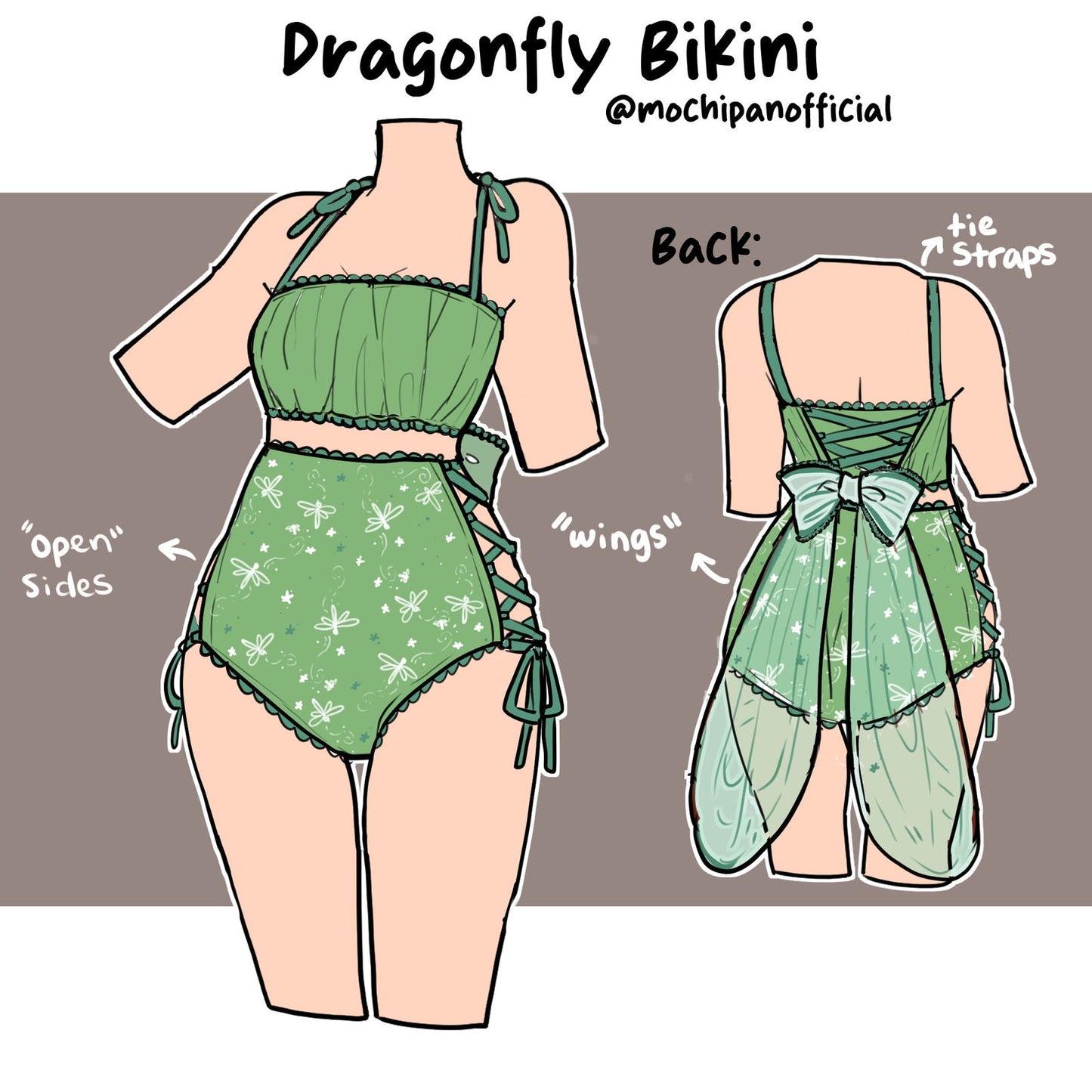 (Interest Check) Dragonfly Bikini - Mochipan