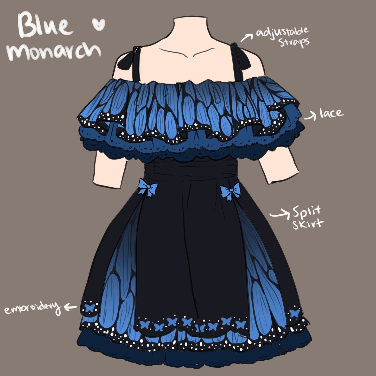 (Interest Check) Monarch Dress - Mochipan