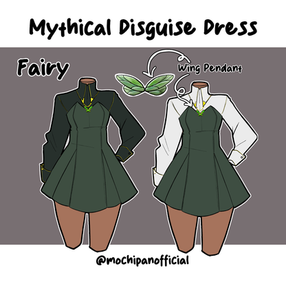 (Interest Check) Mythical Disguise Dress (Fairy) - Mochipan