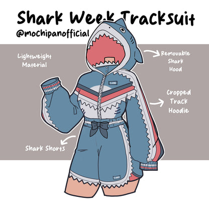 (Interest Check) Shark Tracksuit - Mochipan