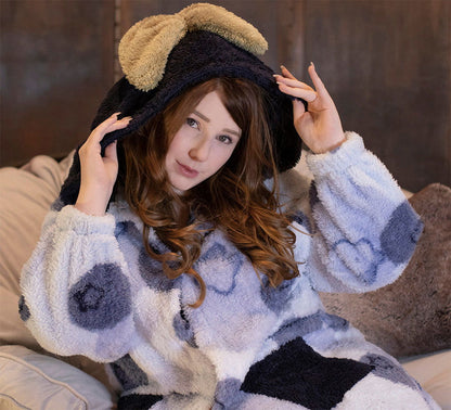 (Interest Check) Soft & Cozy Blueberry Robe - Mochipan