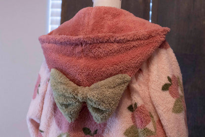 (Interest Check) Soft & Cozy Peach Robe - Mochipan