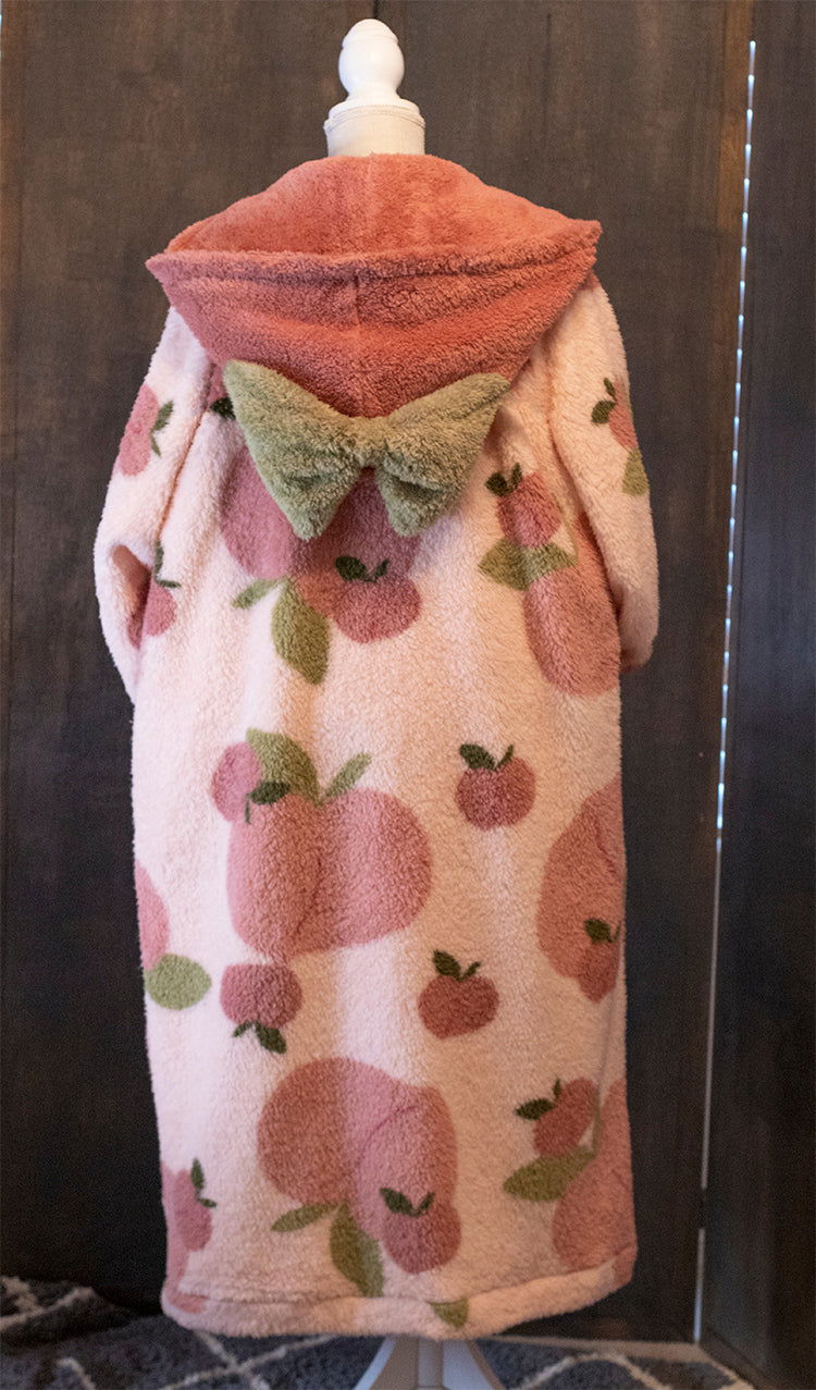 (Interest Check) Soft & Cozy Peach Robe - Mochipan