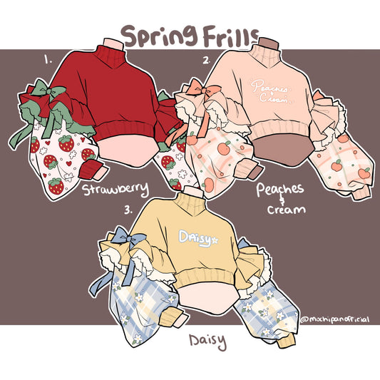 (Interest Check) Spring Frills Sweaters - Mochipan