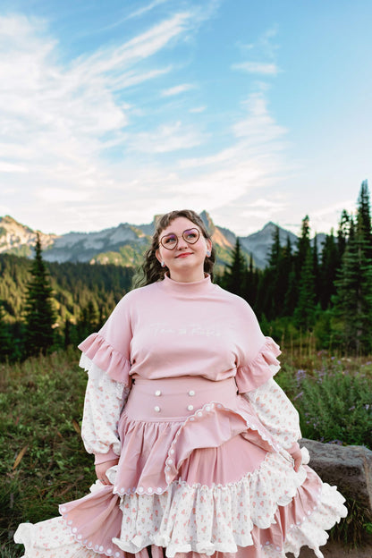 Tea & Roses Layered Skirt
