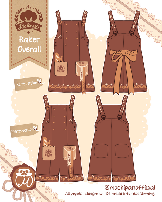 (Interest Check) Baker's Overalls