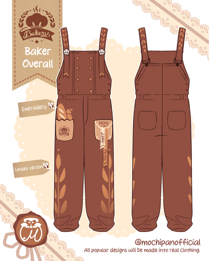 (Interest Check) Baker's Overalls