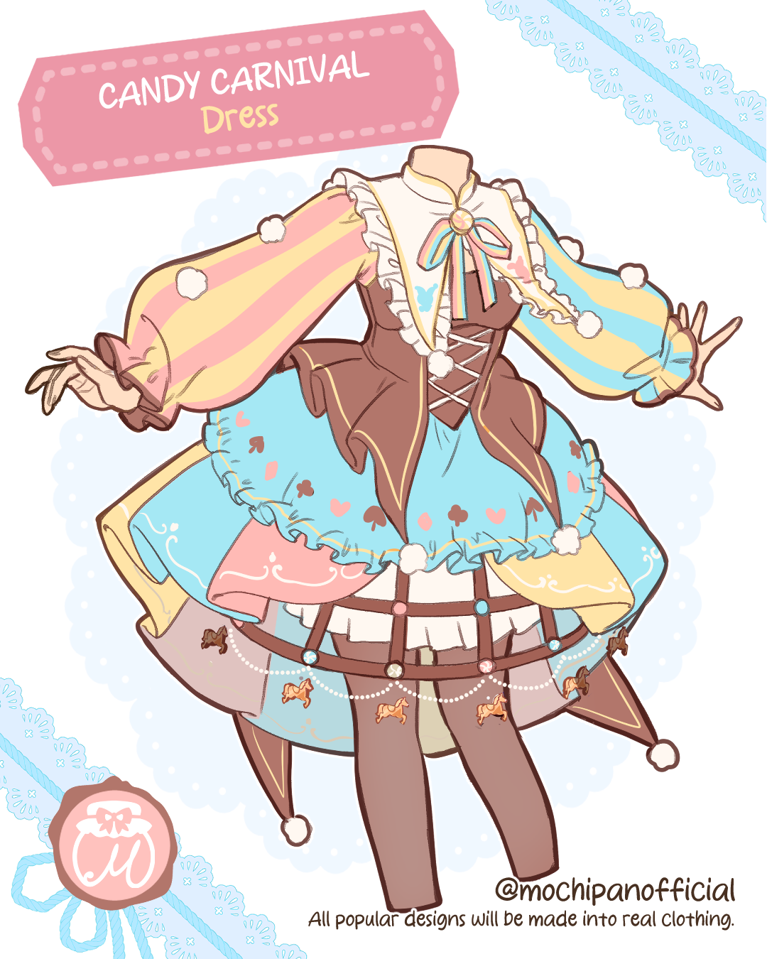 (Interest Check) Clownish Carnival Dress
