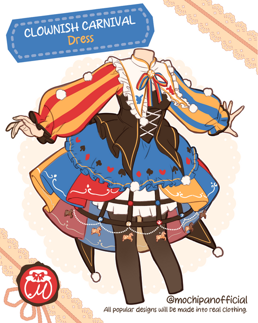 (Interest Check) Clownish Carnival Dress