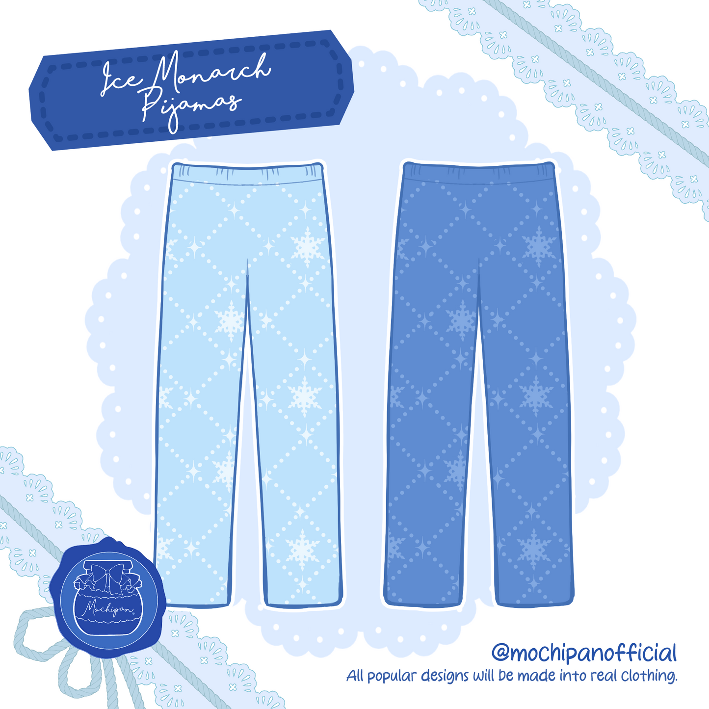 (Interest Check) Ice Monarch Pajama Pants