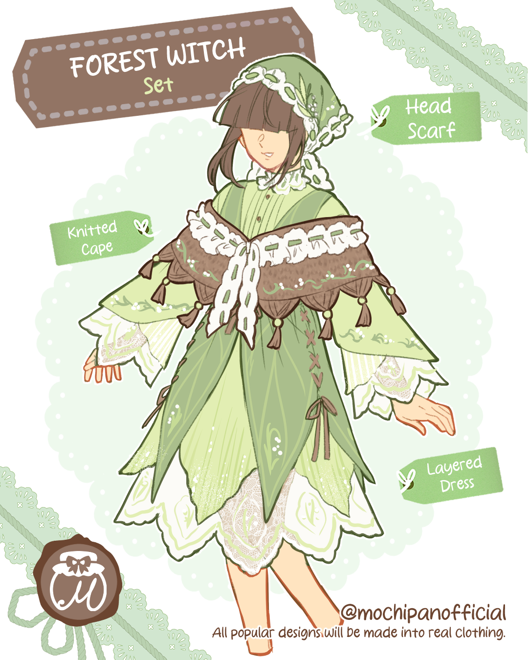 (Interest Check) Forest Witch Set
